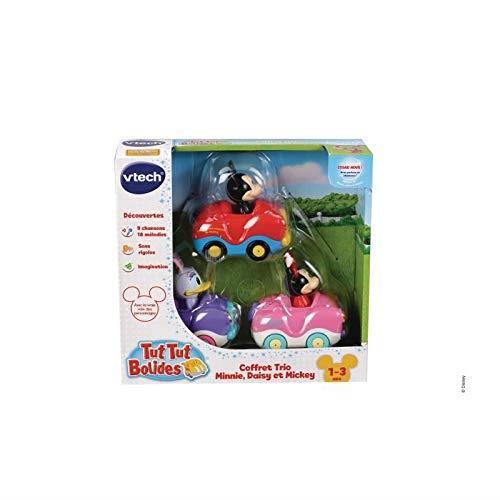 VTech Tut Tut Bolides Cofanetto Trio Disney, Minnie, Daisy e Topolino inclusi - 2