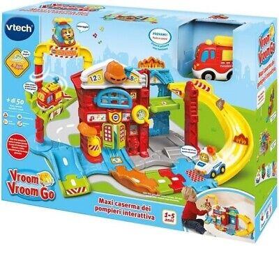 Vroom Vroom Go - Maxi Caserma dei Pompieri Interattiva