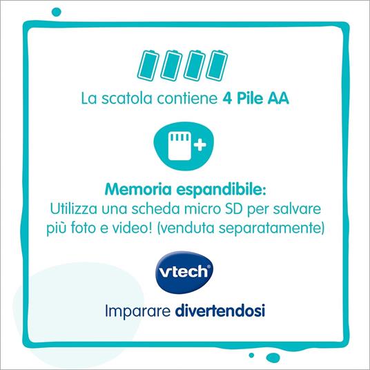 Kidizoom Duo Dx Rosa, Macchina Fotografica per Bambini con +75 Filtri - 6