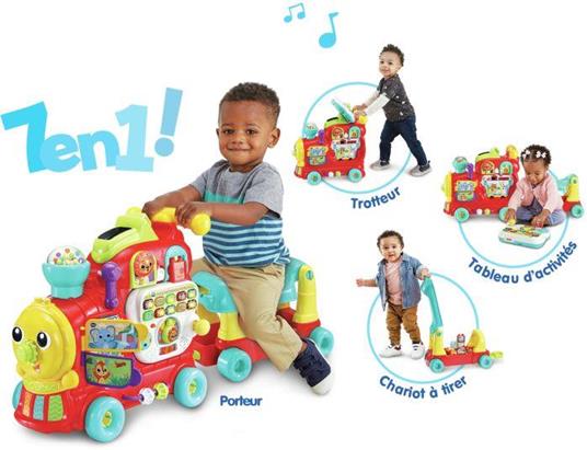VTech MAXILOCO, MON TROTTI TRAIN 7 EN 1 giocattolo interattivo - 9