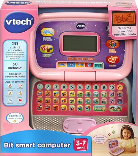 VTECH - Smart Computer Rosa - 196369 - 2
