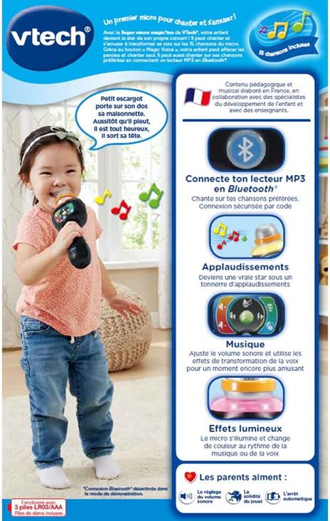 VTech Jouets Electroniques Educatifs SUPER MICRO MAGIC''FUN - 5