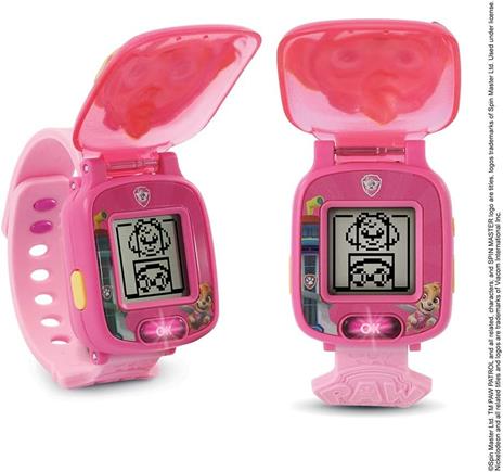 VTech Jouets Electroniques Educatifs PAT PATROUILLE - LA MONTRE-JEU INTERACTIVE DE STELLA (REFRESH 3D) - 3