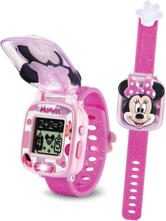 VTech Jouets Electroniques Educatifs LA MONTRE-JEU INTERACTIVE DE MINNIE