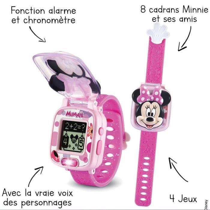 VTech Jouets Electroniques Educatifs LA MONTRE-JEU INTERACTIVE DE MINNIE