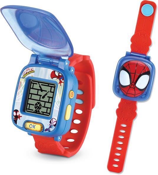 VTech Jouets Electroniques Educatifs LA MONTRE-JEU INTERACTIVE DE SPIDEY