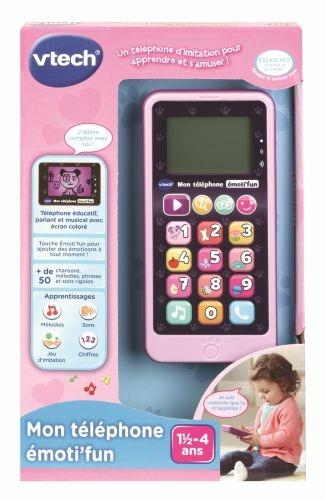 VTech Mon tà©léphone émotìfun rose - 5