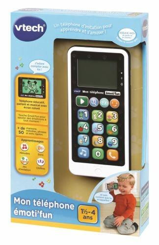 VTech Mon tà©léphone émotìfun noir & blanc - 4