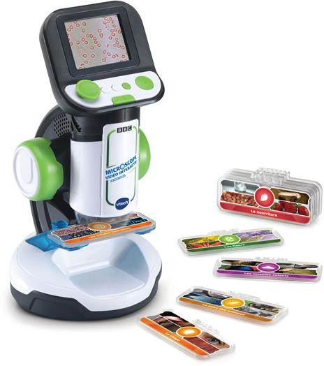 VTech Jouets Electroniques Educatifs GENIUS XL - MICROSCOPE VIDÉO INTERACTIF