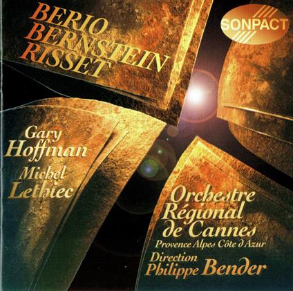 Berio-Bernstein-Risset - CD Audio di Luciano Berio