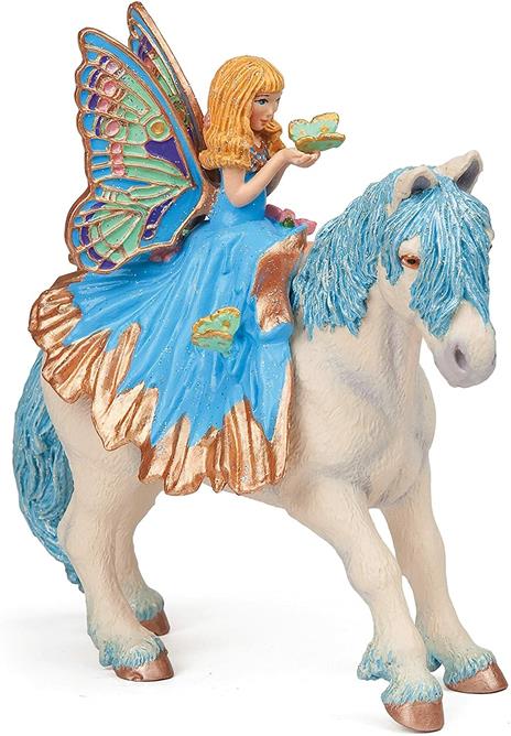 Elfo bambino blu