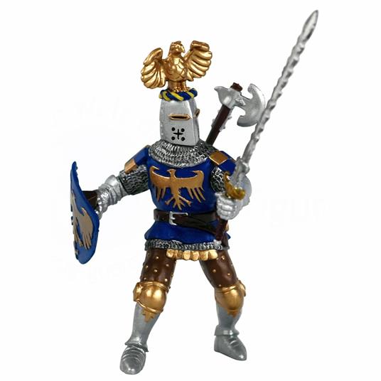 Cavaliere pennacchio blu