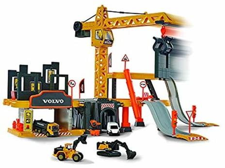 Majorette Volvo Construction Creatix Playset Con 5 Veicoli