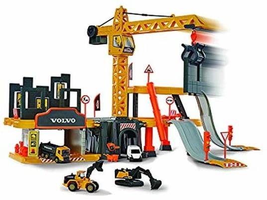 Majorette Volvo Construction Creatix Playset Con 5 Veicoli