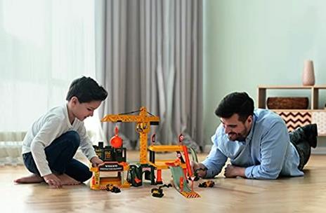 Majorette Volvo Construction Creatix Playset Con 5 Veicoli - 2