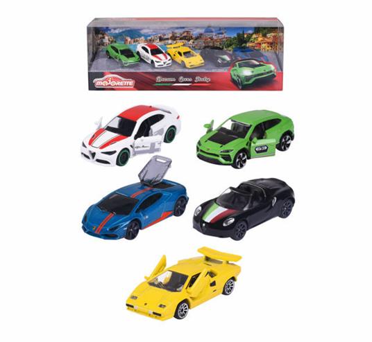 Majorette Dream Cars Italy, Giftpack 5 pz - Majorette - Macchinine -  Giocattoli