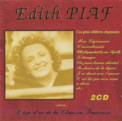 L'accordeoniste - CD Audio di Edith Piaf