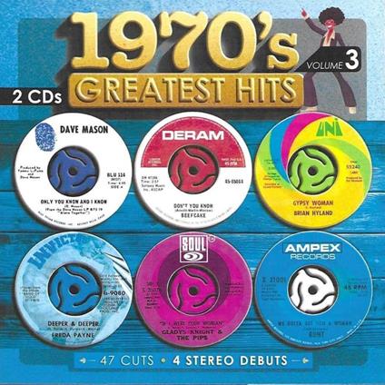 1970's Greatest Hits Vol 3 - CD Audio