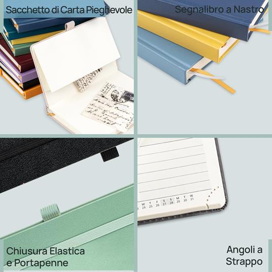 SET 2 QUADERNI ESPRIT JAPON P.TO METALLICO A6 2 SOGG. - 5