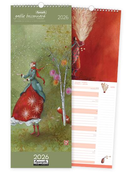 AQ: CALENDARIO spirale Aquarupella 2026