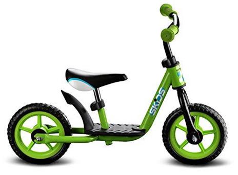 Stamp SKIDS C677007 Bicicletta da corsa con poggiapiedi, colore: Verde - 2