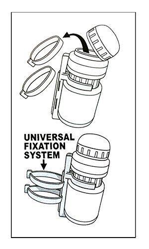 Stamp k887508 Set di Borraccia + Campanello + Cestino per Bicicletta Ragazza, Rosa - 2