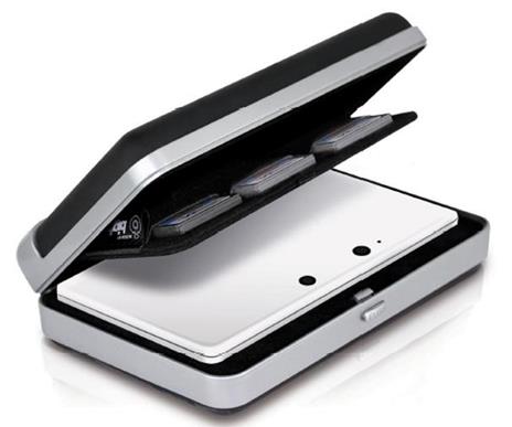 Bigben Interactive 3DS Sujiao case Custodia a libro Nintendo Nero, Bianco - 3