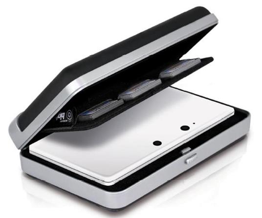 Bigben Interactive 3DS Sujiao case Custodia a libro Nintendo Nero, Bianco - 3