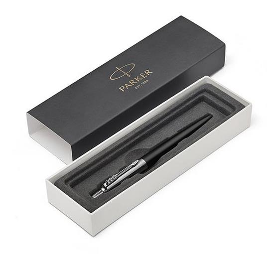 Penna a sfera Parker Jotter Core Bonf Steet Black CT - 3