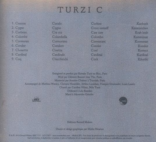 C - CD Audio di Turzi - 2
