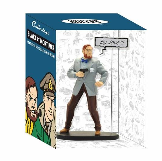 Blake E Mortimer Plastoy Collector'S Figure Comics Speech Mortimer