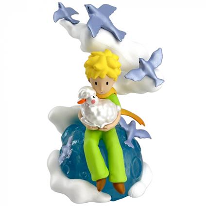 The Little Prince Figura Birds & Sheep 9 Cm Plastoy