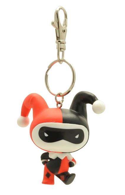 Dc Comics. Portachiavi Chibi Harley Quinn. Plastoy (60701)