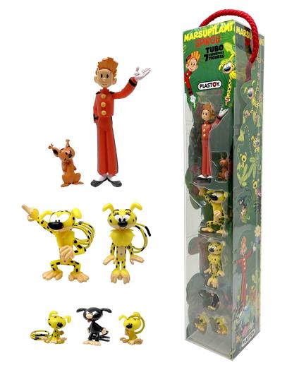 Marsupilami: Plastoy - The Marsupilami Family, Spirou And Spip Tube