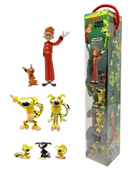 Marsupilami: Plastoy - The Marsupilami Family, Spirou And Spip Tube