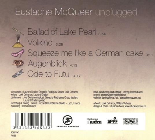 Unplugged - CD Audio di Eustache McQueer - 2