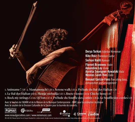 Le Souffle Des Cordes - CD Audio di Renaud Garcia-Fons - 2