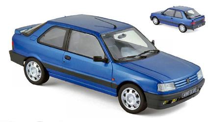 Peugeot 309 Gti16 1992 Miami Blue 1:18 Model NV184881