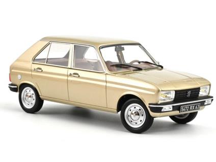 NOREV NV184904 PEUGEOT 104 GR 1981 BEIGE METALLIC 1:18 Modellino