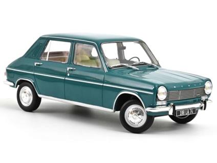 NOREV NV185754 SIMCA 1100 GLS 1968 BORODINE GREEN 1:18 Modellino