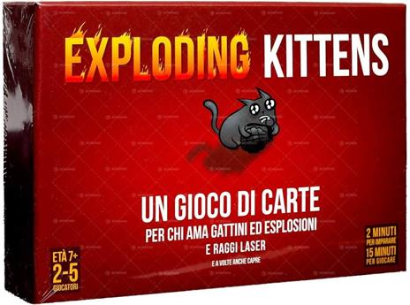 Exploding Kittens - Base - ITA. Gioco da tavolo - 4