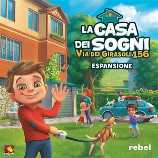 La Casa dei Sogni - Via dei Girasoli 156. Base - ITA. Gioco da tavolo - 2