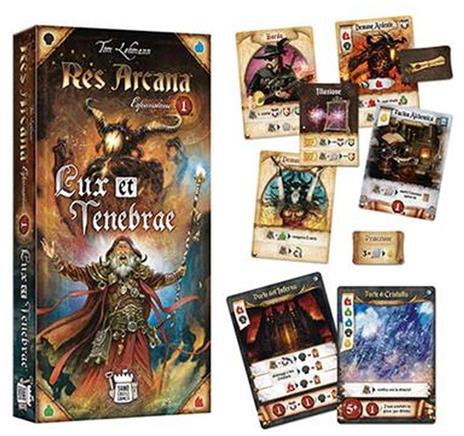Res Arcana - Lux et Tenebrae. Esp. - ITA. Gioco da tavolo - 2