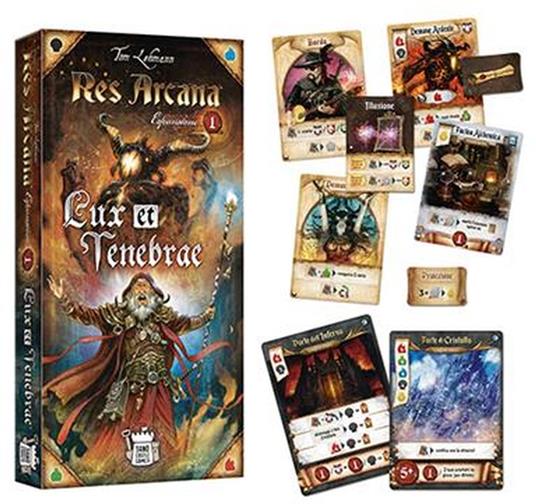 Res Arcana - Lux et Tenebrae. Esp. - ITA. Gioco da tavolo - 2
