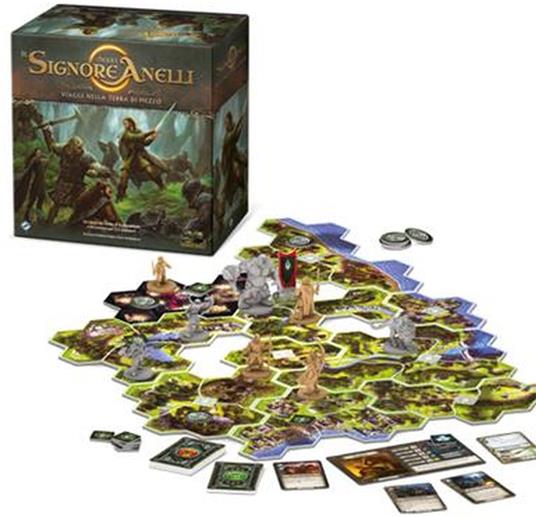 Il Signore degli Anelli, Viaggi nella Terra di Mezzo. Base - ITA. Gioco da tavolo - 3