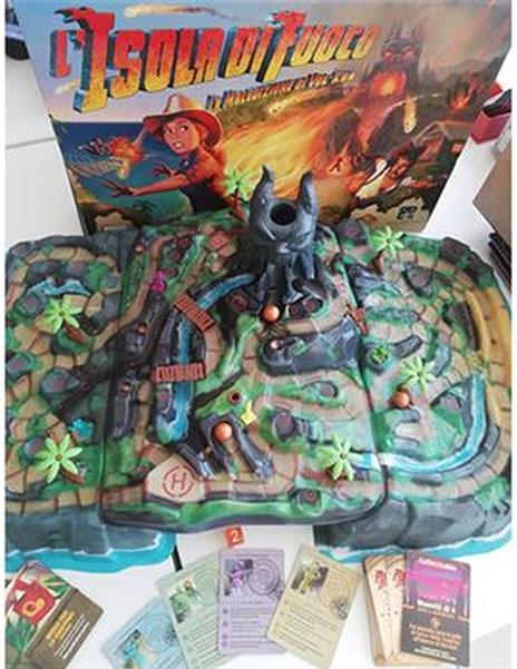 L'Isola di Fuoco. Base - ITA. Gioco da tavolo - 8