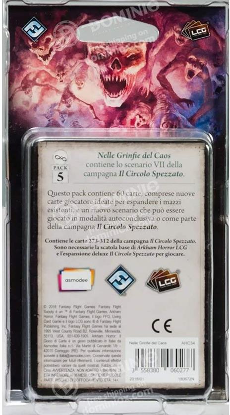 Arkham Horror LCG - Alla Ricerca del Kadath - Esp. - ITA. Gioco da tavolo - 4