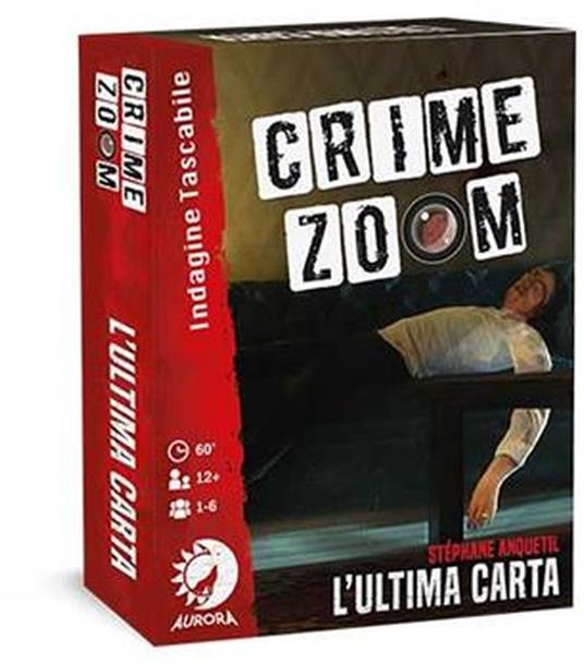 Crime Zoom - L'Ultima Carta. Base - ITA. Gioco da tavolo