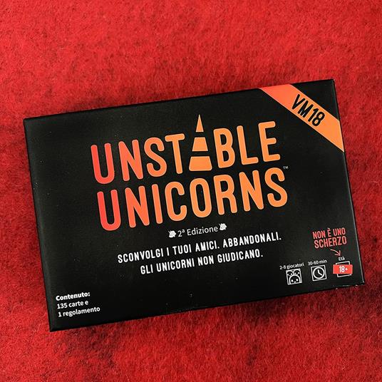 Unstable Unicorns VM18. Esp. - ITA. Gioco da tavolo - 2