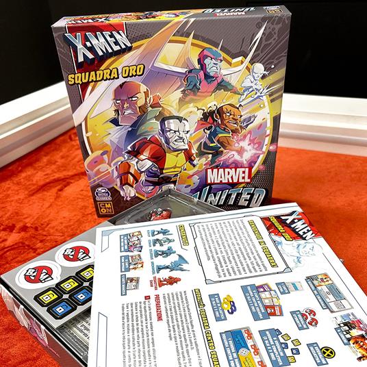 X-Men United - Gold Team. Esp. - ITA. Gioco da tavolo - 2